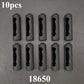 10PCS 18650 Lithium Battery Silicone Sleeve Non-Slip Shockproof Protective Cover
