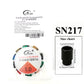 Mixed Color Imitate Jade Loose Beads Set Crystal Elastic Thread DIY Jewelry Making Accessories Material.