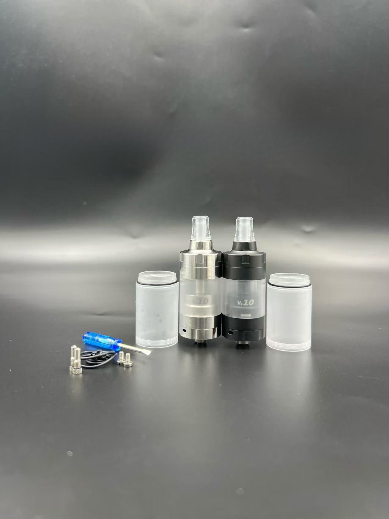 DDSX Craft Version BY KA V10 MTL RTA 22mm 5.0ML 316 Stainless Steel Single Coil Rebuildable Atomizer