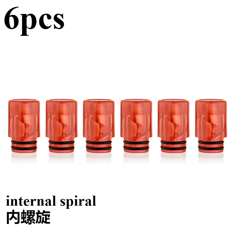 6PCS 510 810 Internal Spiral Plastic Straw Joint