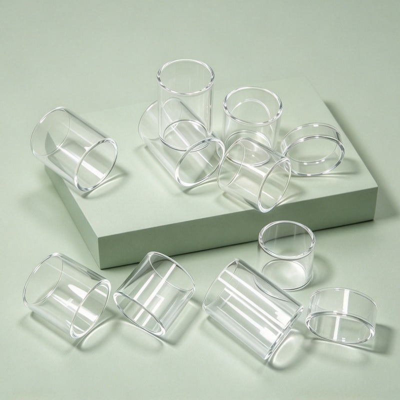 20PCS Glass Tube for Q16/Q16 Pro/Q16c/Q16FF/Q14/S14/Compact 14/Compact 16/Taifun BT RTA/Taifun GT3 III/Taifun GT3 mini/Taifun GT3 nano/Taifun GT III XS/Taifun GTR/Taifun GT-T V2/Taifun GT II Air/Taifun GT II/Taifun gsl/Taifun GT IV S/Taifun GX MTL