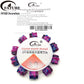 FATUBE Wear-Resistant Transparent Beading Elastic Thread 1.0mm Crystal Cord for Handmade DIY Bracelet Accessories.