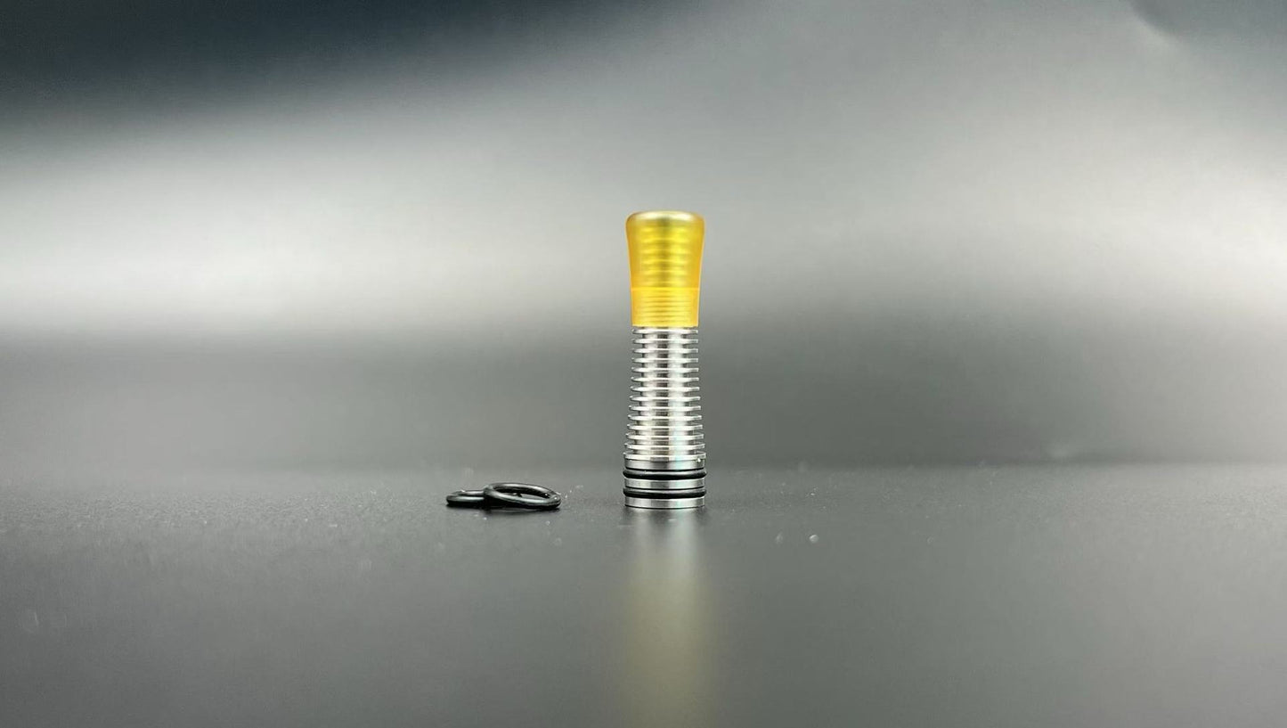 DDSX 1PC New 415 Benimaru Long ID3.3mm 510 MTL Universal Stainless Steel Plastic Drip Tip
