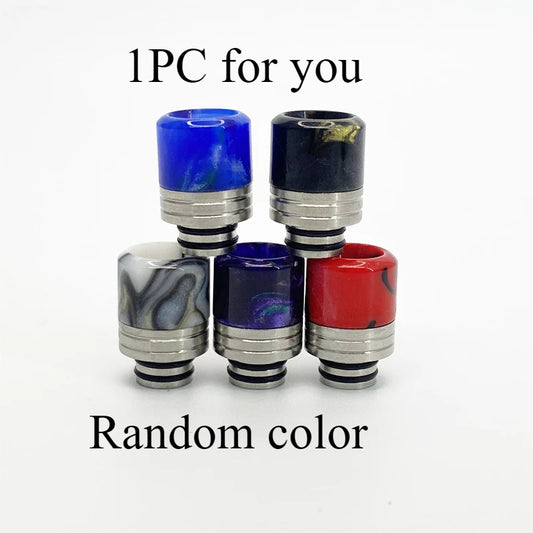 1PCS 510 Resin with Screen Anti-fry Oil Straw Joint Random Color