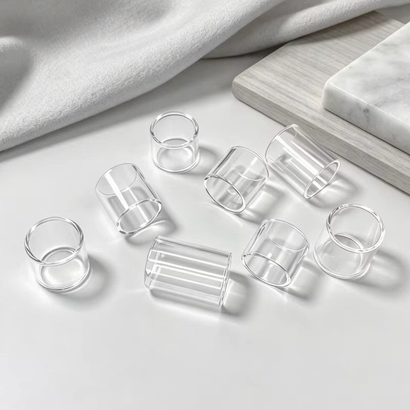 20PCS Glass Tube for Bishop MTL/Bishop Half SS/Bishop extension/Ripley MTL/RDL RDTA/Gate MTL RTA/Amazier MTL RTA/Trinity MTL RTA/Revorie Nano kit/Revorie RTA/PURITY mtl rta/purity plus mtl/REVORIE MTL NANO/REVORIE MTL