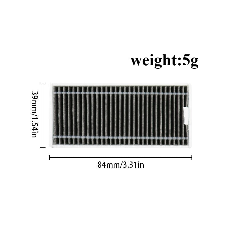 Compatible for Ecovacs X11 / X11 PRO / T80S Robot Vacuum Cleaner Main Brush Side Brush Roller Mop Cloth Filter Dust Bag