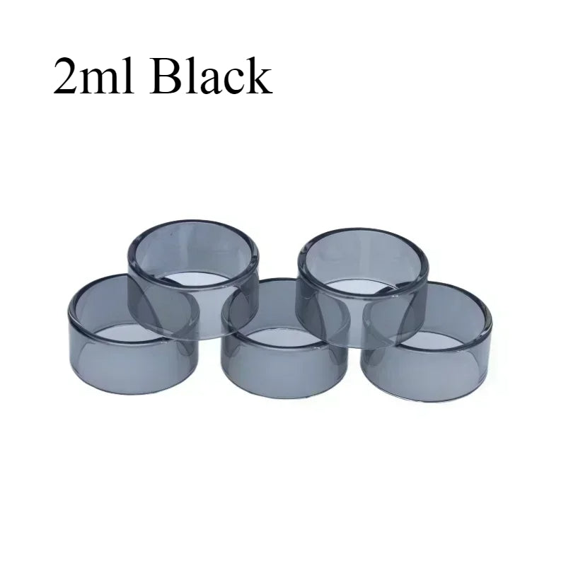 5PCS 5ml Measuring Cup for Bi2hop MTL Clear or Clear Black GLASS TUBE for Bi2hop MTL Top Refill Kit or 2ml/4ml