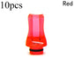 10PCS 510 Flat Mouth Plastic Acrylic Straw Joint