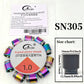 Multicolor Stainless Steel Grooved Tube Spacer Beads DIY Jewelry Making Kit With 1.0mm Crystal Elastic Thread For Bracelet Necklace Craft.