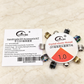 FATUBE Metal Beads + Crystal Elastic Cord DIY Bracelet and Necklace Beading Kit with Elastic Thread.