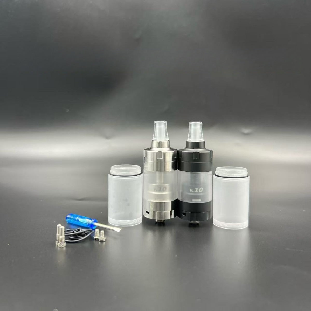 DDSX Craft Version BY KA V10 MTL RTA 22mm 5.0ML 316 Stainless Steel Single Coil Rebuildable Atomizer