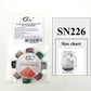 Mixed Color Imitate Jade Loose Beads Set Crystal Elastic Thread DIY Jewelry Making Accessories Material.
