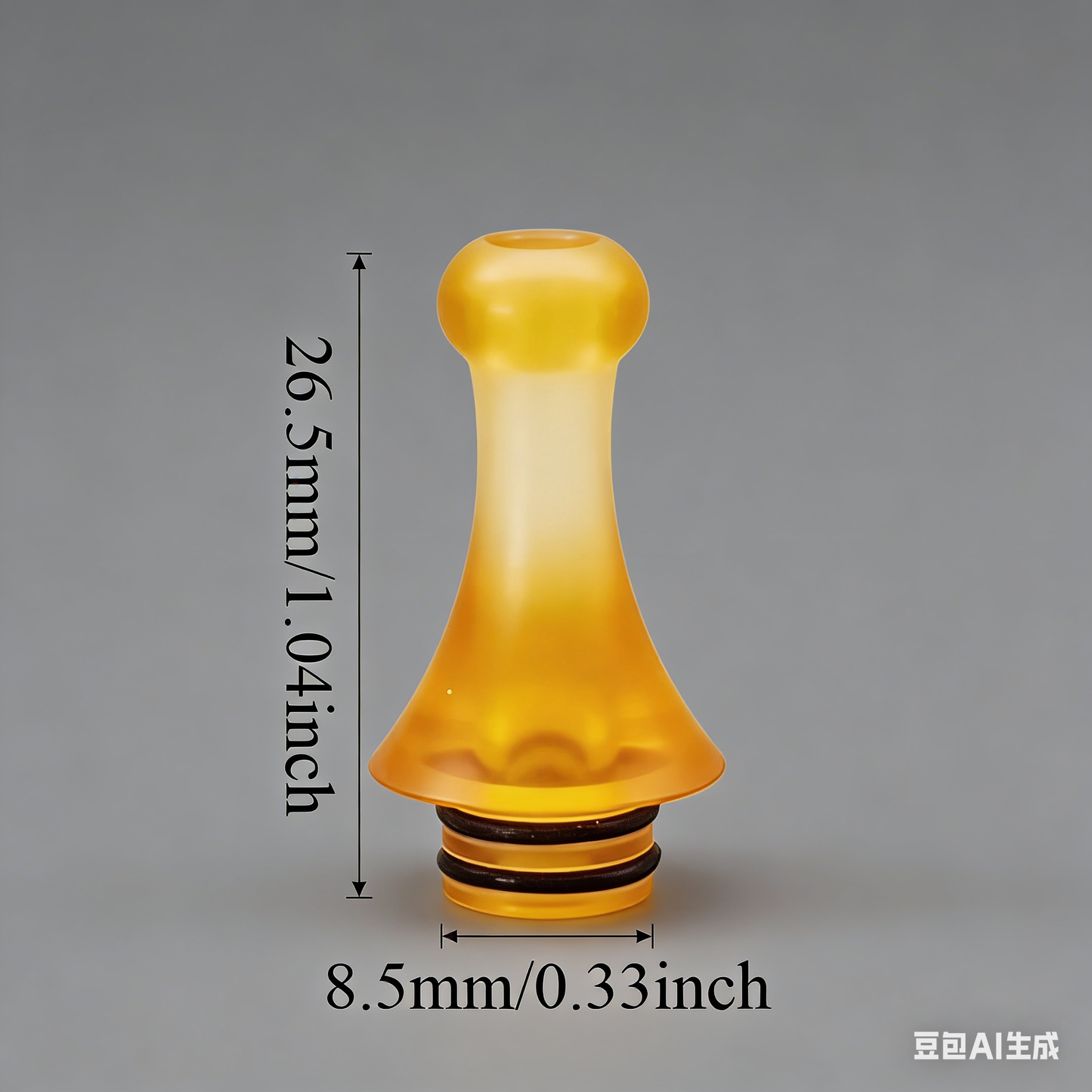 1PC 510 STRAW JOINT Round Ball Top Stainless Steel Plastic Anti-scald Mouthpiece Straw Joint
