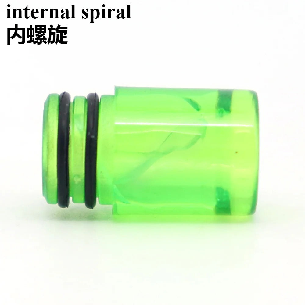 1PC 510 810 Internal Spiral Plastic Straw Joint