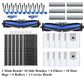 Compatible for Ecovacs T80 Consumables Robot Vacuum Cleaner Parts Roller Brush Side Brush Mop Cloth Filter Cleaning Solution Dust Bag