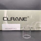 Clrane OD21mm Straight Clear Tube Tubular Glass Stand Decorative Display Base