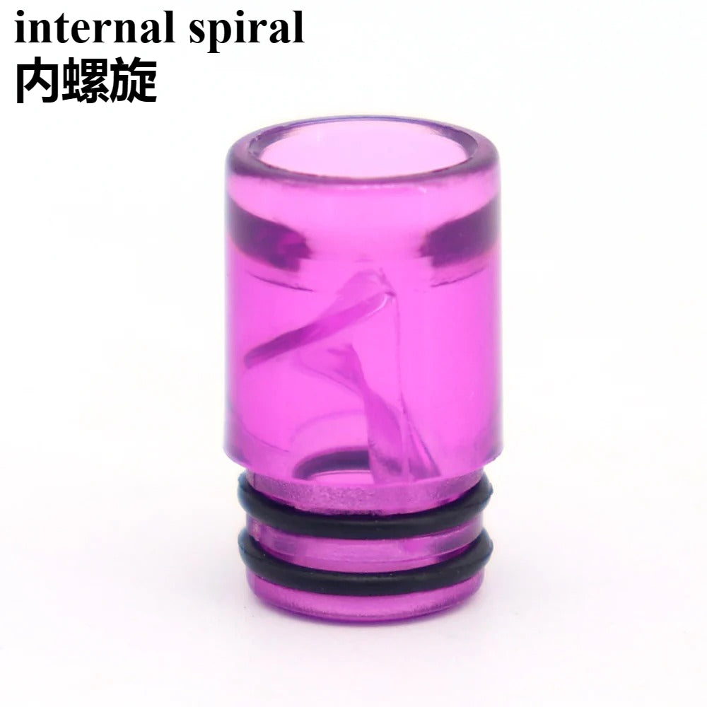 1PC 510 810 Internal Spiral Plastic Straw Joint
