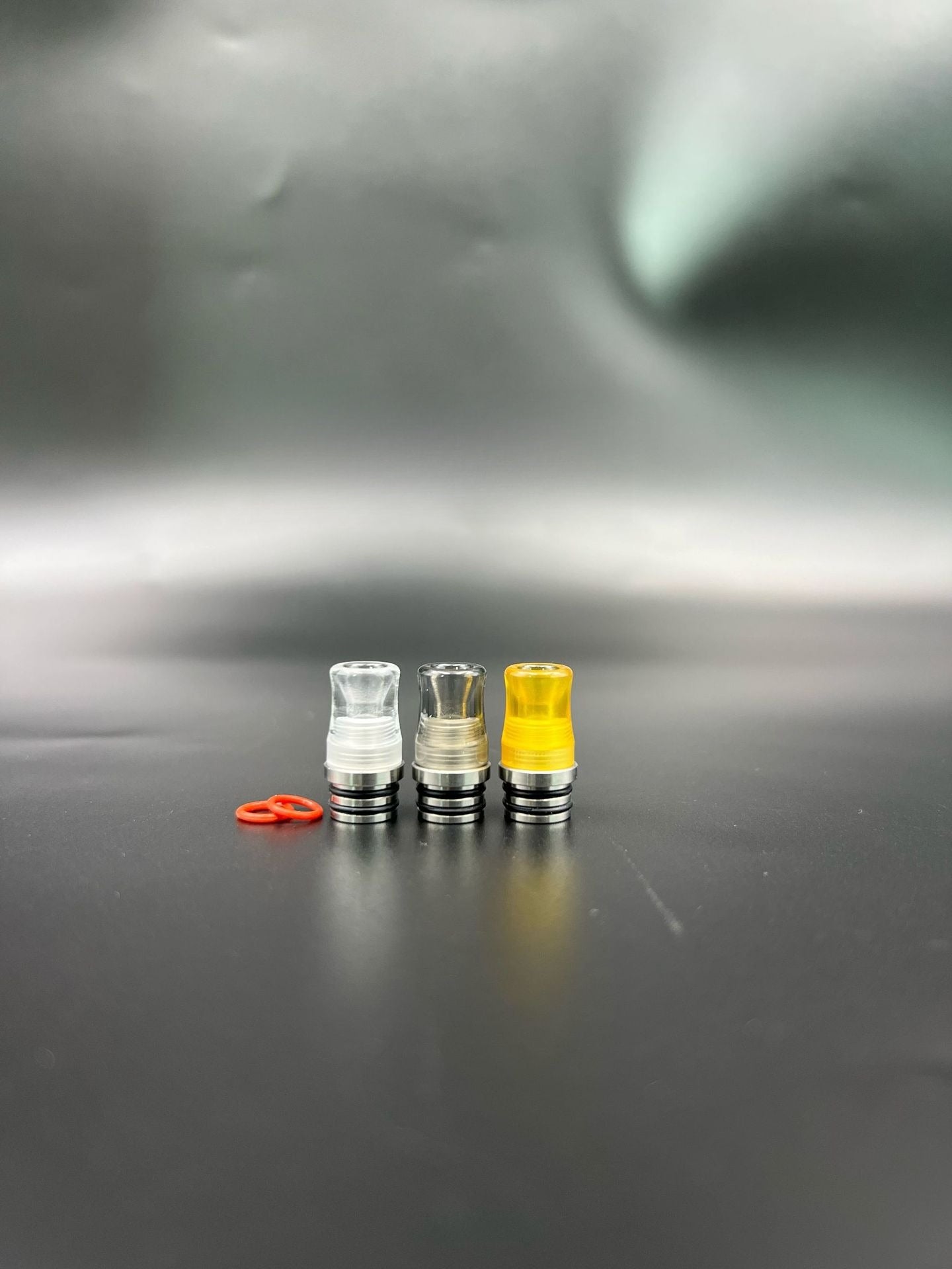 DDSX 415 Stainless Steel Plastic 510 Drip Tip with mouthpiece replacement cap