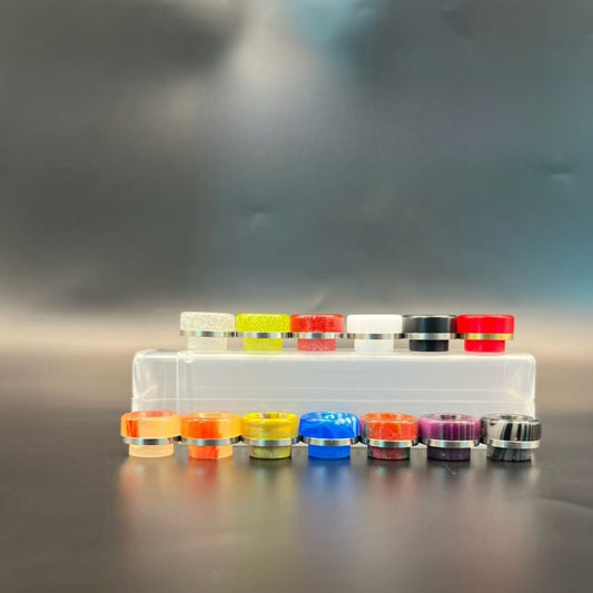 DDSX 810 Heat-Resistant Drip Tip Stainless Steel Resin Mouthpiece fot Zeus Kirin Dead Rabbit vape Device