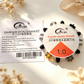 FATUBE 1.0mm Crystal Elastic Thread Set Includes Metal Beads + POM Plastic Beads. Handmade Necklace. DIY Bead Accessories.