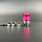DDSX 1PC Mission Quick-Release BB Drip Tip Sandblasted Aluminum with 3 Airflow Parts