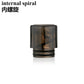 1PC 510 810 Internal Spiral Plastic Straw Joint