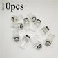 10PCS 510 Flat Mouth Plastic Acrylic Straw Joint