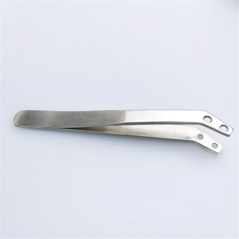 Ceramic Tweezers Tips Kit Stainless Steel Handle Anti-Static High Precision Replacement Tweezers Parts Set Tweezers Repair Tools
