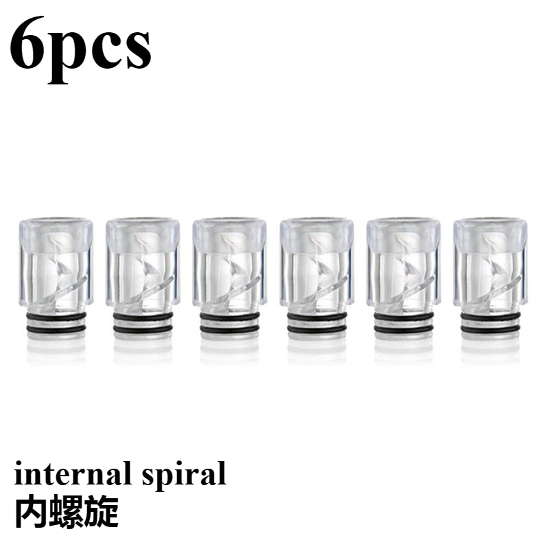 6PCS 510 810 Internal Spiral Plastic Straw Joint