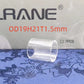 Clrane OD19mm Straight Clear Tube Tubular Glass Stand Decorative Display Base