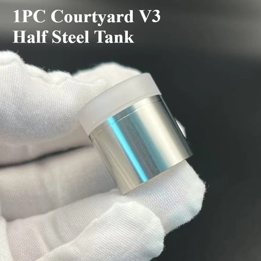 DDSX 1PC Courtyard V3 Half Steel Tank Stainless Steel Plastic Threaded