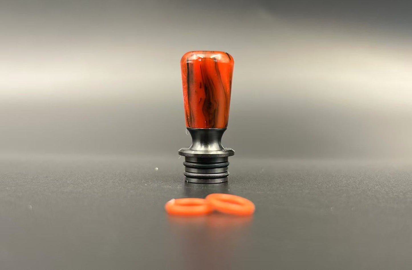 DDSX 1PC 510 Stainless Steel Resin Drip Tip - Heat Resistant 3mm Bore Detachable Resin Mouthpiece