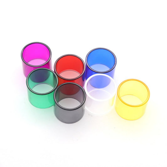 7PCS Straight Colored Glass TUBE Outer Diameter OD22,OD24,OD25,OD27mm Random Color