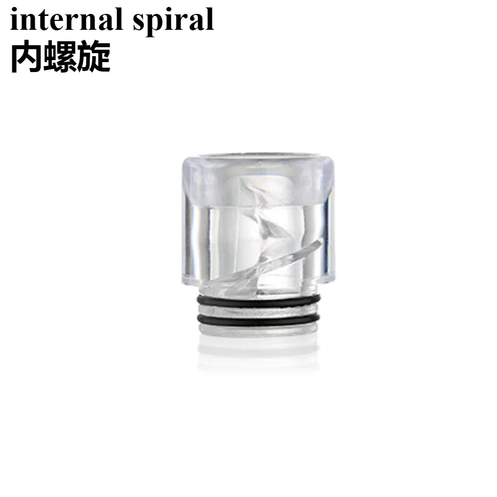 1PC 510 810 Internal Spiral Plastic Straw Joint
