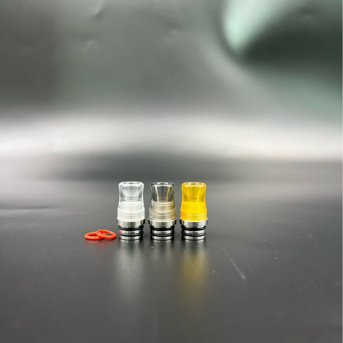 DDSX 415 Stainless Steel Plastic 510 Drip Tip with mouthpiece replacement cap