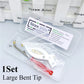 Ceramic Tweezers Tips Kit Stainless Steel Handle Anti-Static High Precision Replacement Tweezers Parts Set Tweezers Repair Tools