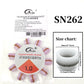 Resin beads + crystal elastic thread set 1.0mm - Handmade DIY beading bracelet making tool accessories.