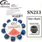 Mixed Color Crack Texture Resin Spacer Beads Set Handmade Jewelry Bracelet Accessories Material.