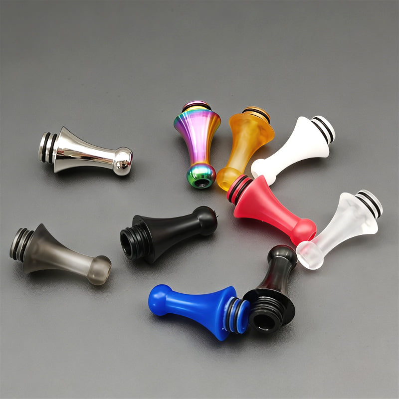 1PC 510 STRAW JOINT Round Ball Top Stainless Steel Plastic Anti-scald Mouthpiece Straw Joint