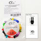 FATUBE DIY Bracelet Making Kit Multicolor Metal Plastic Beads with Elastic Thread for Handmade Jewelry Craft Supplies