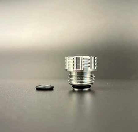 DDSX 1PC 415 Stainless Steel Quick-Release 510 to BB Billet Box Drip Tip Adapter Vape Accessory