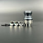 DDSX 1PC Mission Quick-Release BB Drip Tip Sandblasted Aluminum with 3 Airflow Parts