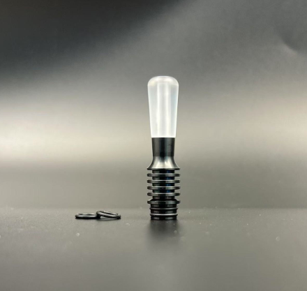 DDSX 1PC 510 Drip Tip Small Bore Stainless Steel POM PEI Anti-Spill & Heat-Resistant Mouthpiece