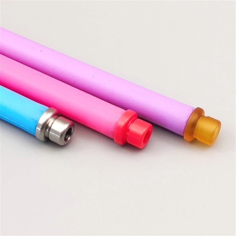 1PC 510 STRAW JOINT Medium Short Stainless Steel Metal Plastic Straw Joint
