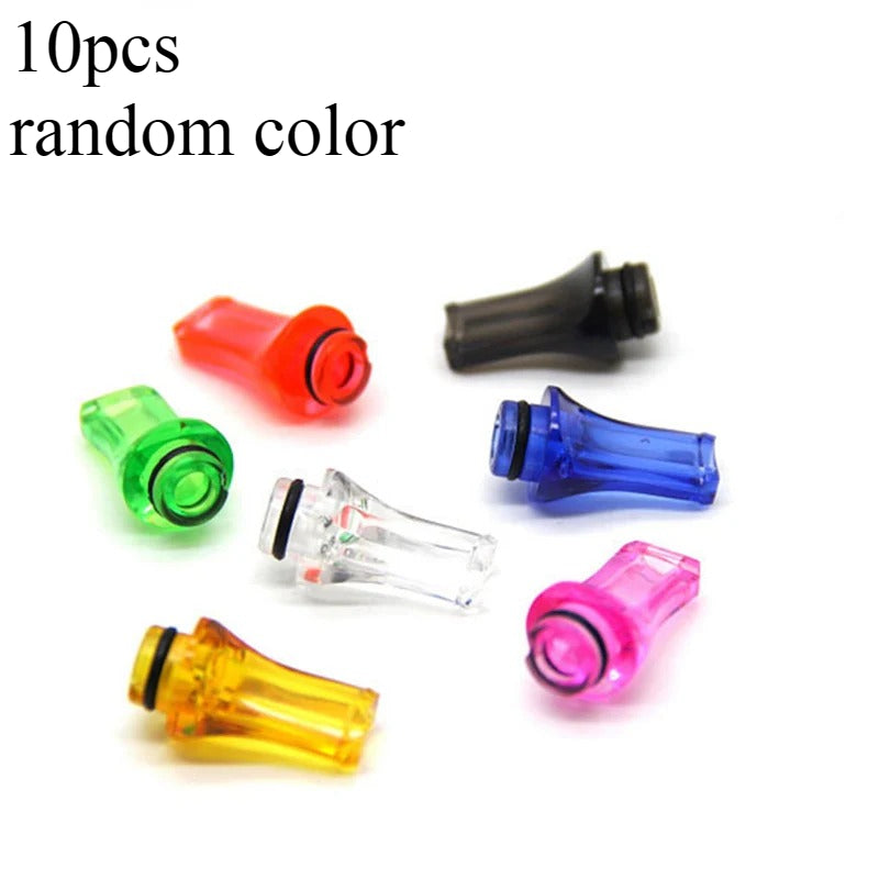 10PCS 510 Flat Mouth Plastic Acrylic Straw Joint