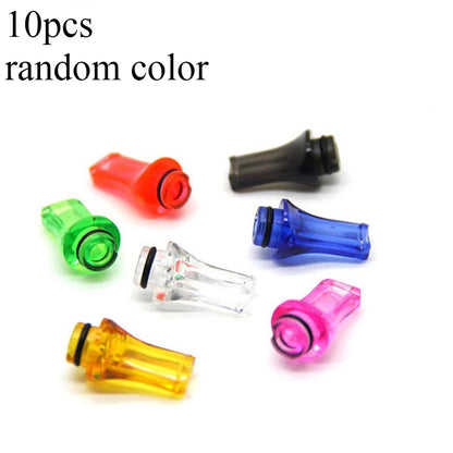10PCS 510 Flat Mouth Plastic Acrylic Straw Joint