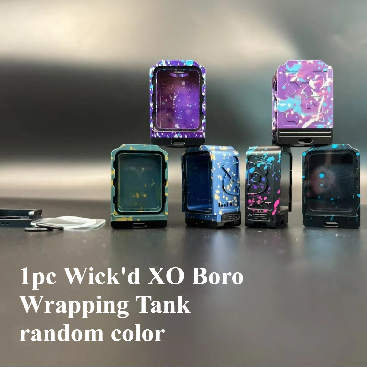 DDSX 1PC New Wick'd XO Boro Wrapping Tank for BB Box Mod Random Color