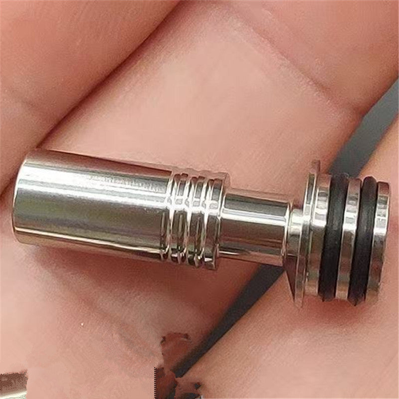 1PC 510 Diplomat Stainless Steel Long Style Drip Nozzle