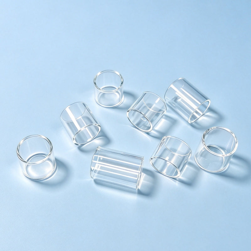 20PCS Glass Tube for Lotus RTA/Dead Rabbit 3/Dead Rabbit 4 Pro/Dead Rabbit M/Dead Rabbit Solo/Dead Rabbit MTL/Fat Rabbit RTA 2/Fat Rabbit Solo 2/Rebirth RTA/MD RTA/Hellbeast 2/Destiny RTA 24/Vertex/Helheim S30/Launcher mini/TLC tank