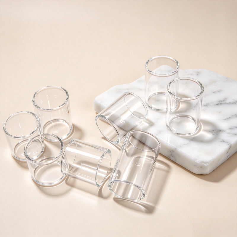 20PCS Glass Tube for Mea Culpa MTL/Picatinny/Nitrous/The Rook/Rubik/precisio GT/precisio mti/UB Lite tank/Chariot/Diplomat/Valor MTL/stalk rta/Alexa RTA/innova rta/Salam Cadaz 22mm/baya rta/Reaper v3/VapSea RDTA/Netsu RTA/Nightmare